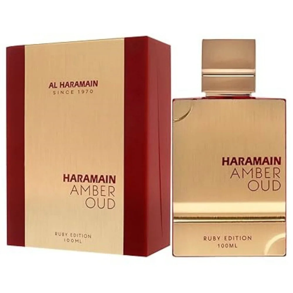 Al Haramain Amber Rouge Edition For Men And Women Eau De Toilette Spray 2.0 OZ - 60ml Long-lasting Fragrance Best Christmas Gift